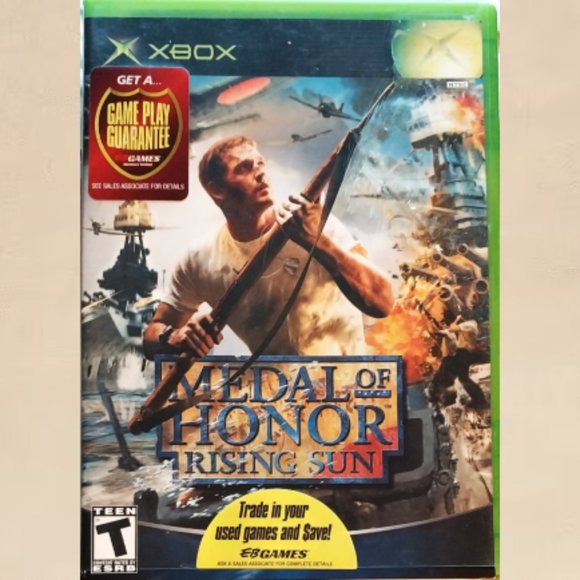 Medal of Honor Rising Sun Microsoft Original XBOX Game Case Manual Included GUC - Picture 5 of 6